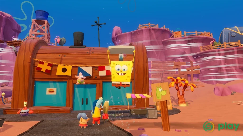 SpongeBob – The Cosmic Shake — скриншот 1