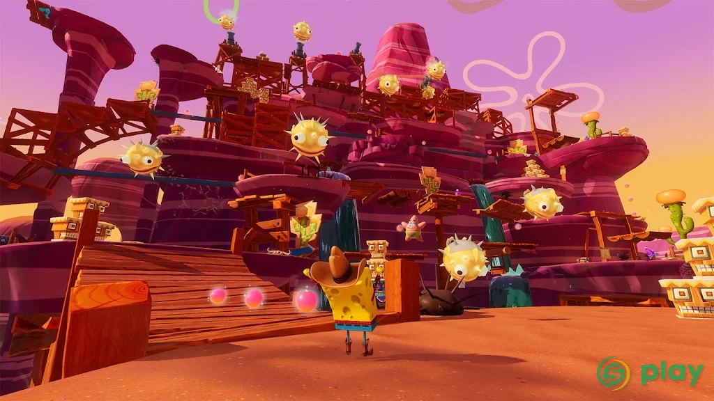SpongeBob – The Cosmic Shake — скриншот 2