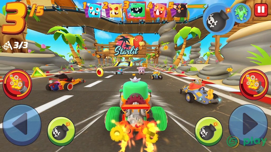 Starlit Kart Racing — скриншот 11