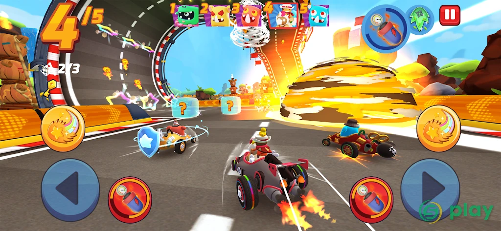 Starlit Kart Racing — скриншот 1