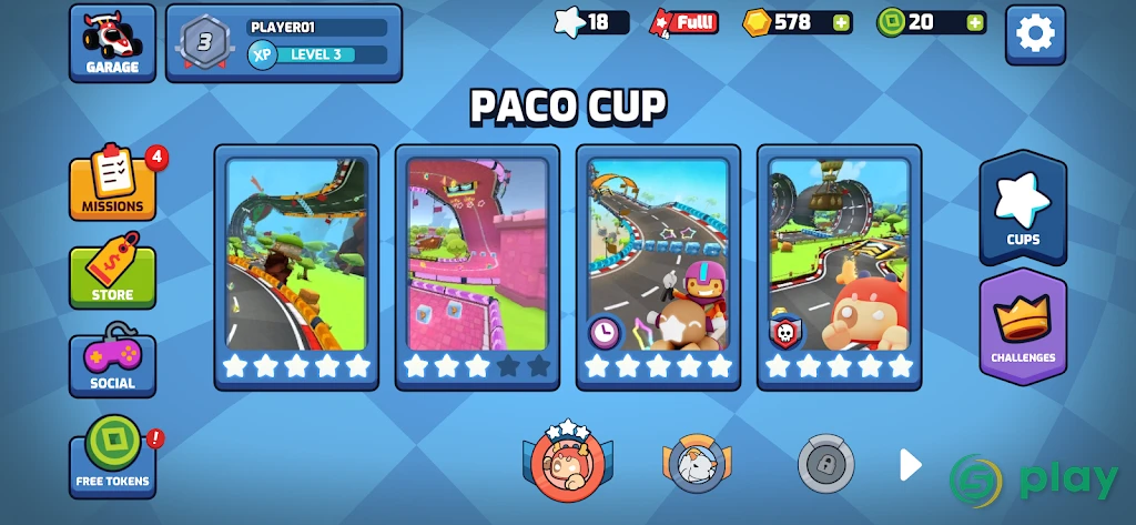 Starlit Kart Racing — скриншот 2