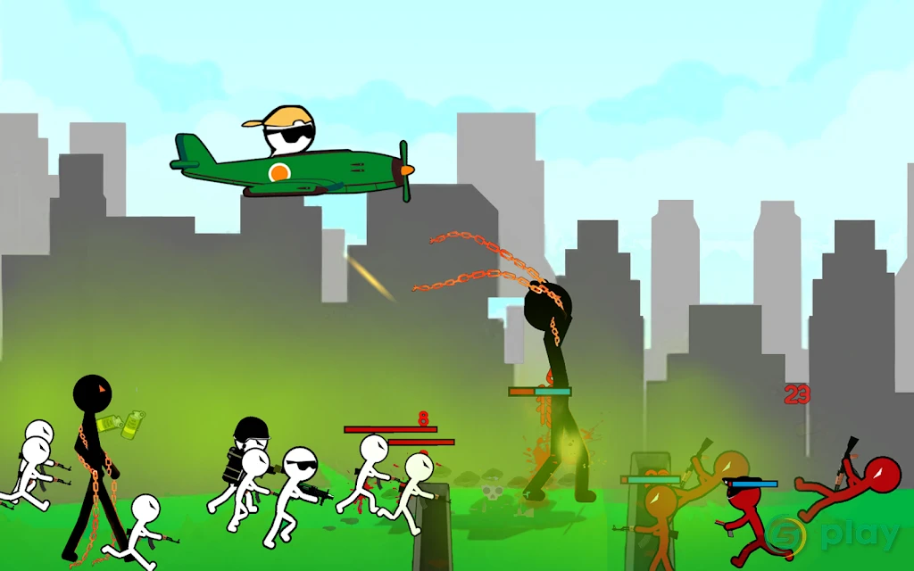 Stickman Trenches: Вторая мировая война — скриншот 7