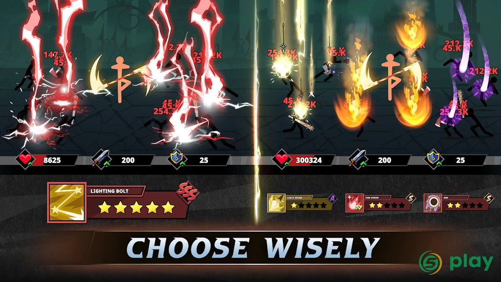 Stickman Roguelike: Эпическая RPG — скриншот 2