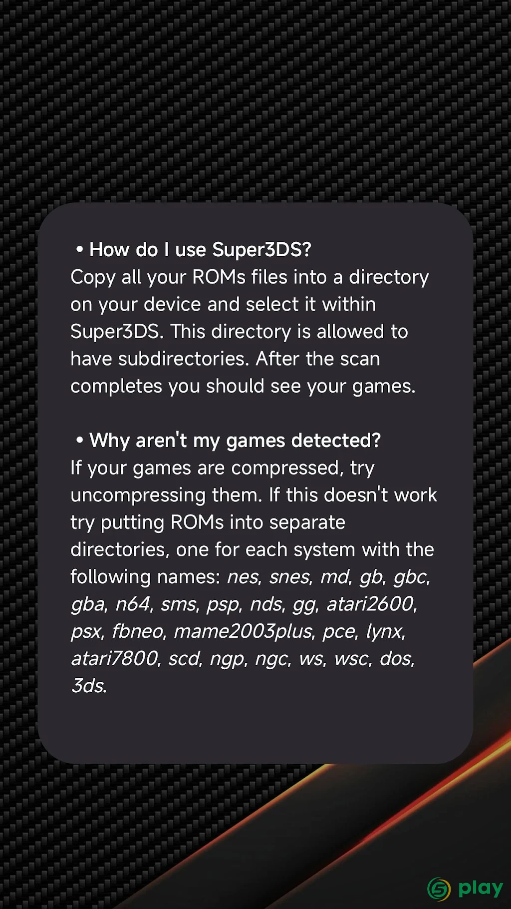Super3DS Pro Multi Emulator — скриншот 2