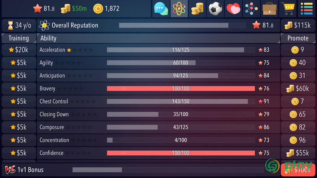 Football Superstar 2 — скриншот 3