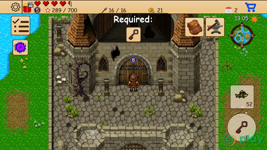 Survival RPG: Пиратское приключение — скриншот 2