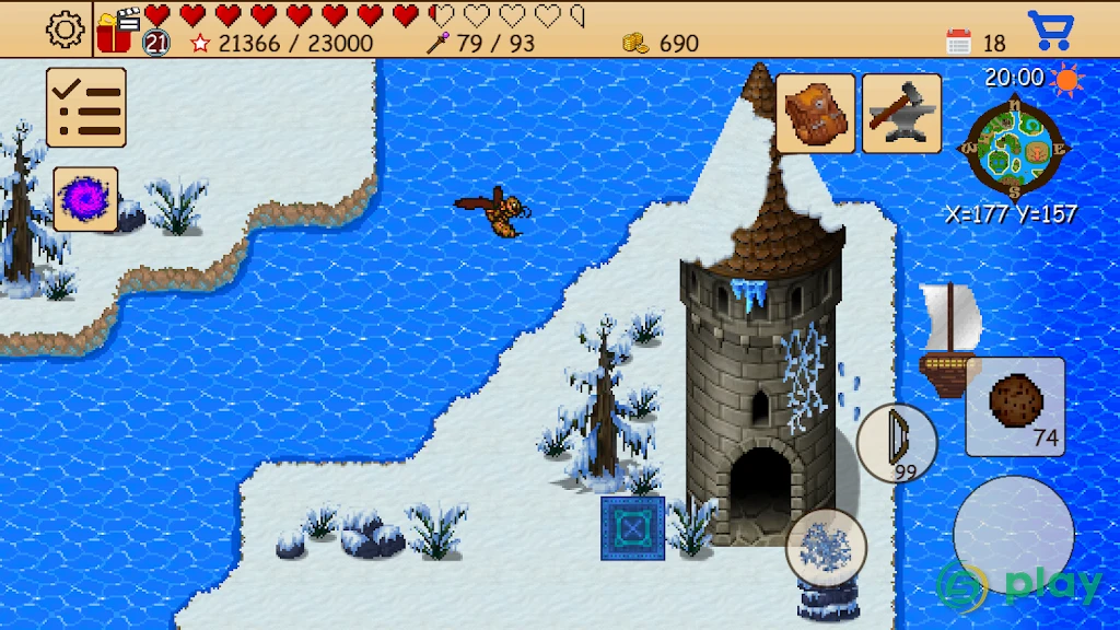 Survival RPG: Пиратское приключение — скриншот 6