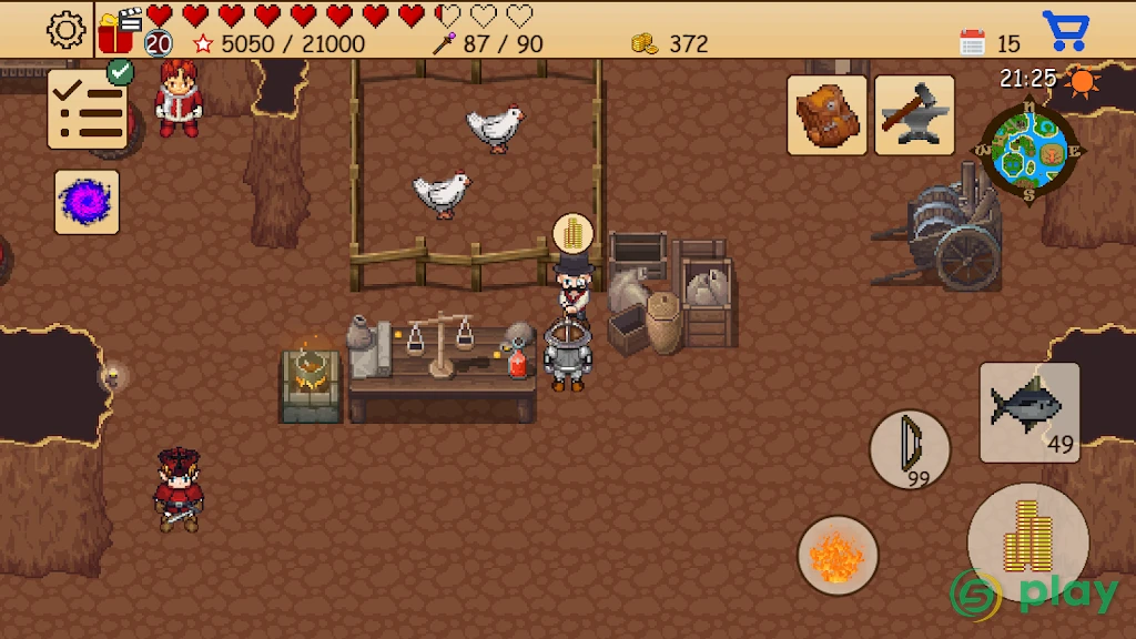 Survival RPG: Пиратское приключение — скриншот 8