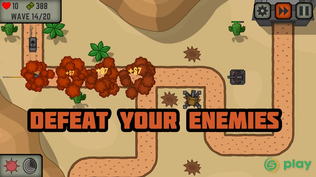 Тактическая война: Игра в жанре Tower Defense — скриншот 2