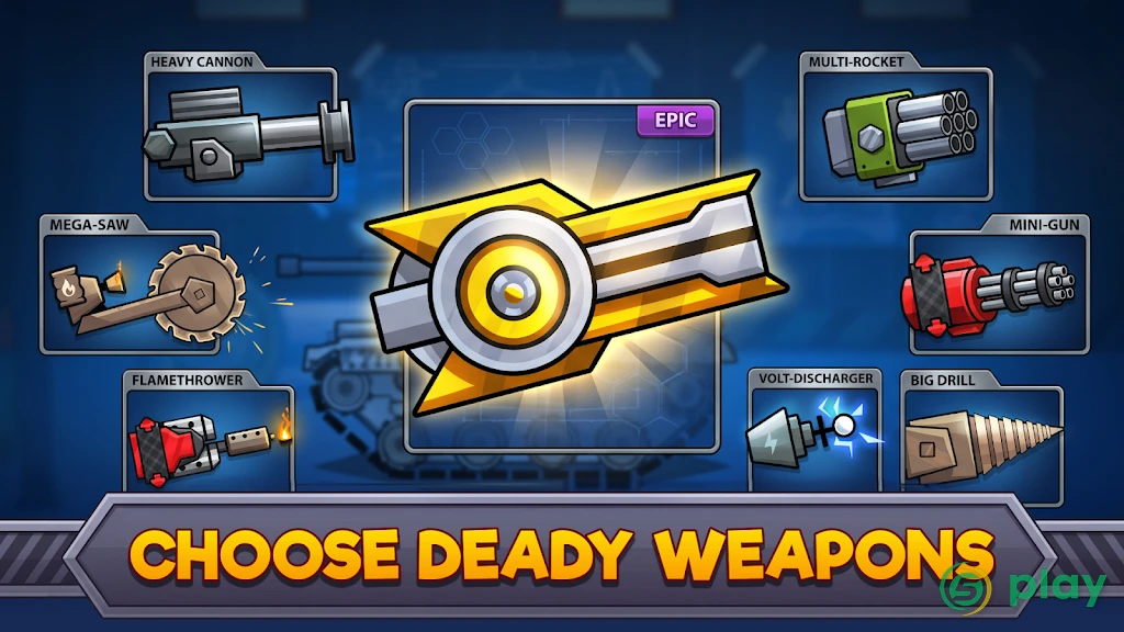 Tanks Arena io: Создание и битвы — скриншот 2