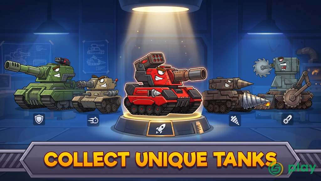 Tanks Arena io: Создание и битвы — скриншот 5