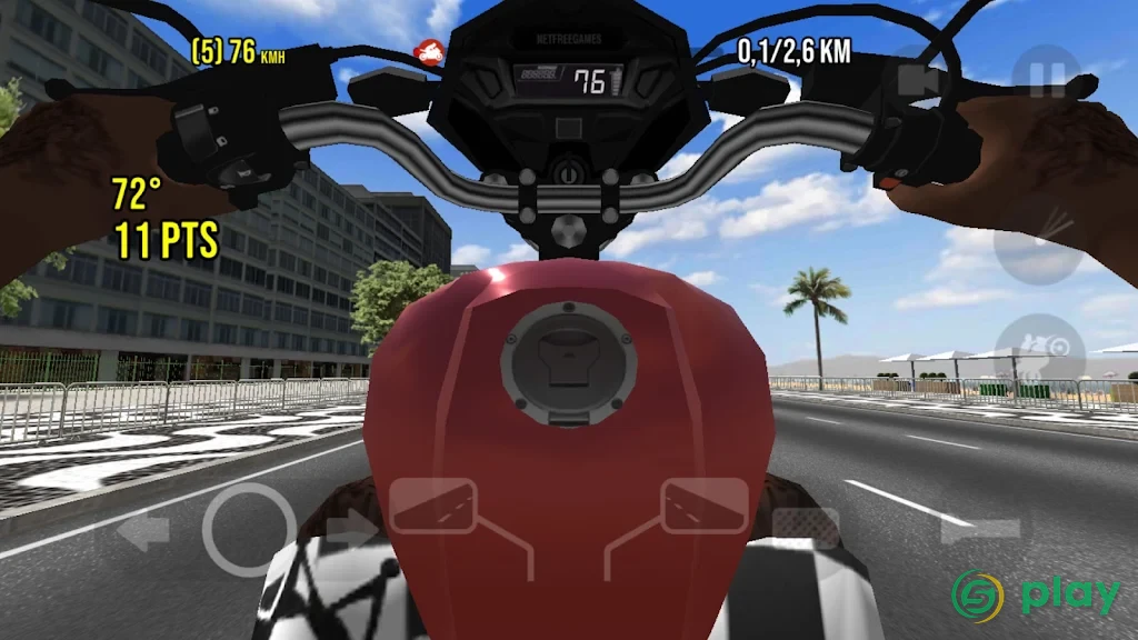Traffic Motos 3 — скриншот 1
