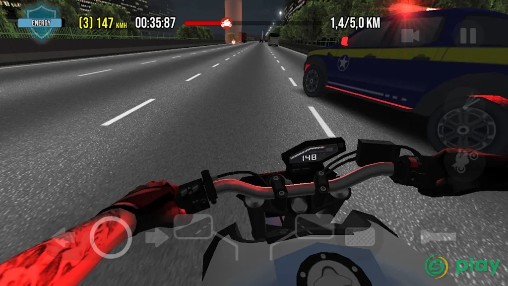 Traffic Motos 3 — скриншот 2