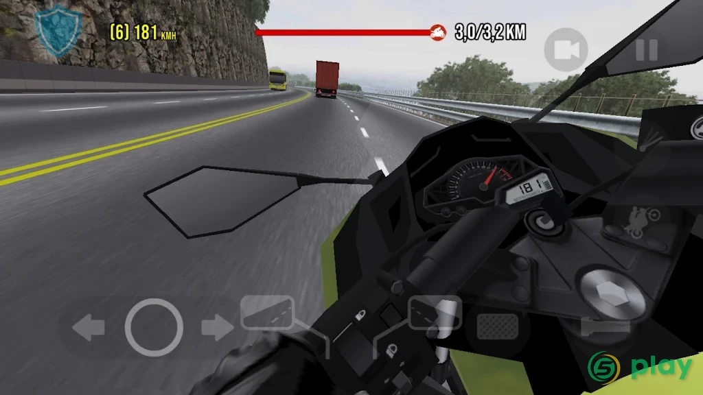 Traffic Motos 3 — скриншот 4