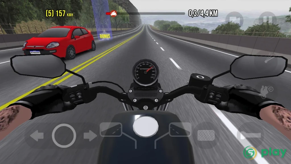 Traffic Motos 3 — скриншот 5