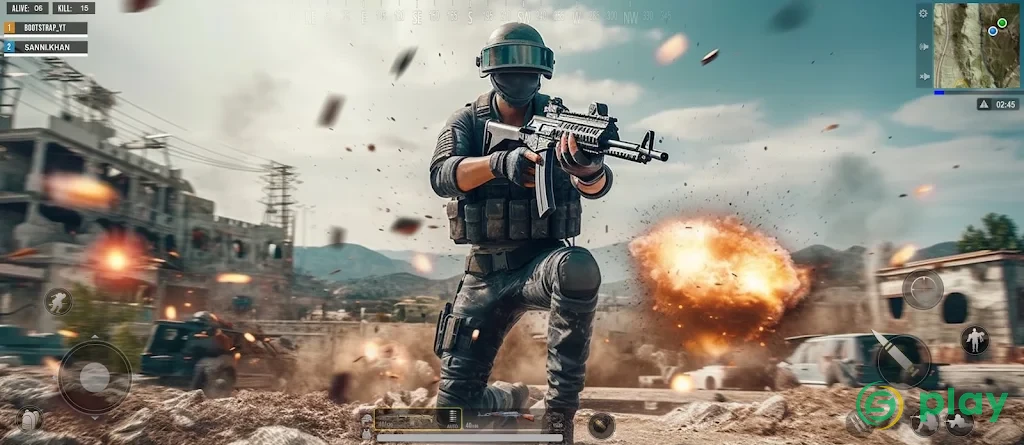 BattleStrike: Стрелялка с оружием — скриншот 12