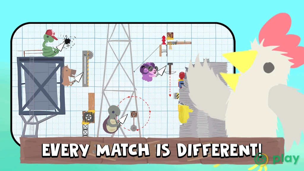 Ultimate Chicken Horse — скриншот 2