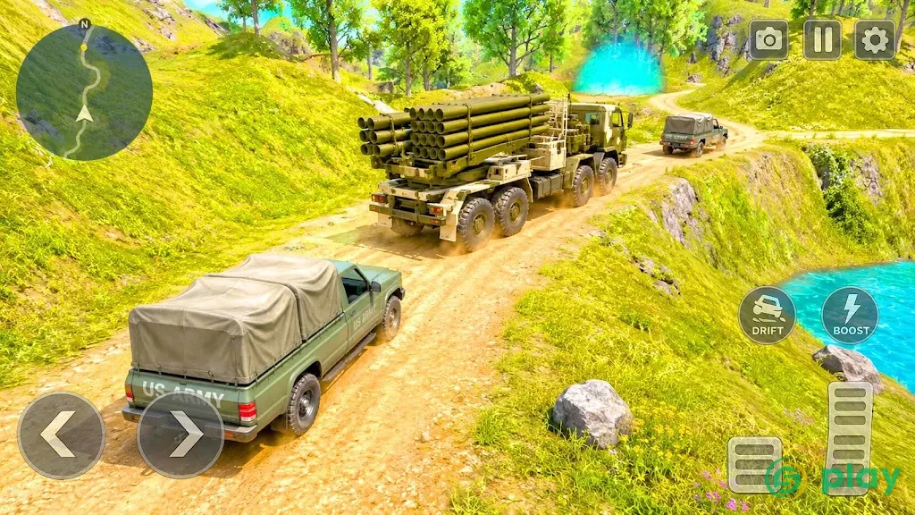 Армейский грузовик США – Военный грузовик — скриншот 3
