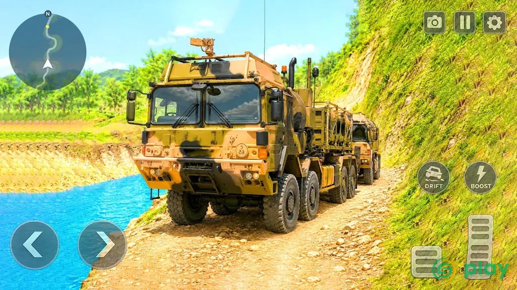 Армейский грузовик США – Военный грузовик — скриншот 4