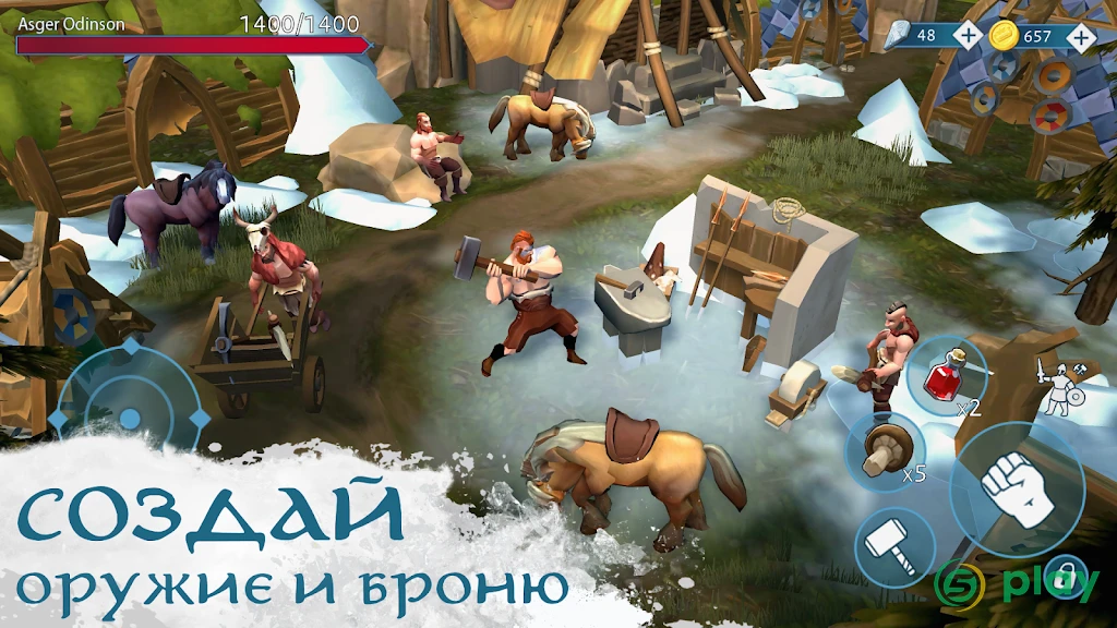 Vinland Tales – Выживание викингов — скриншот 5