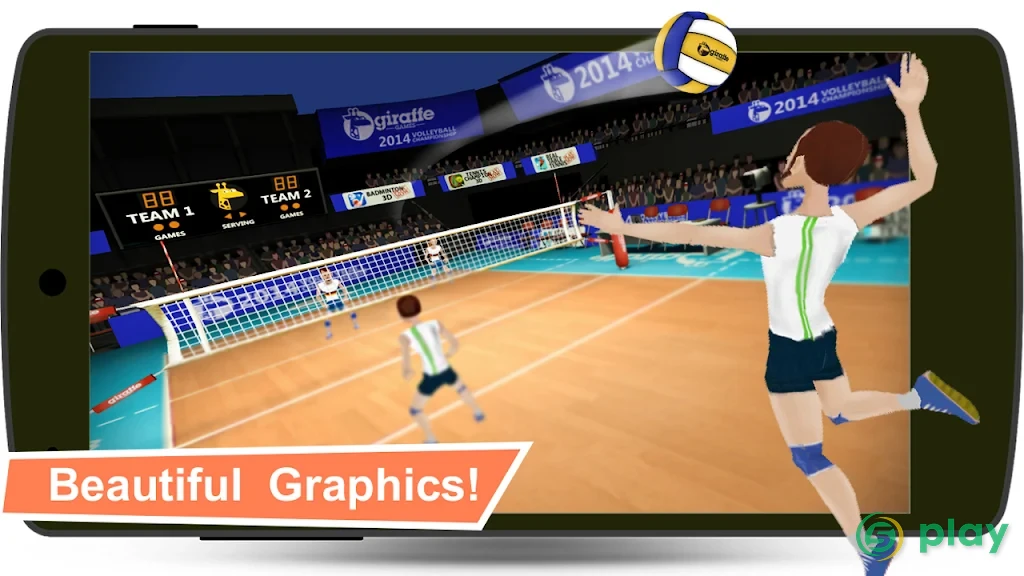 Чемпионы волейбола 3D — скриншот 6