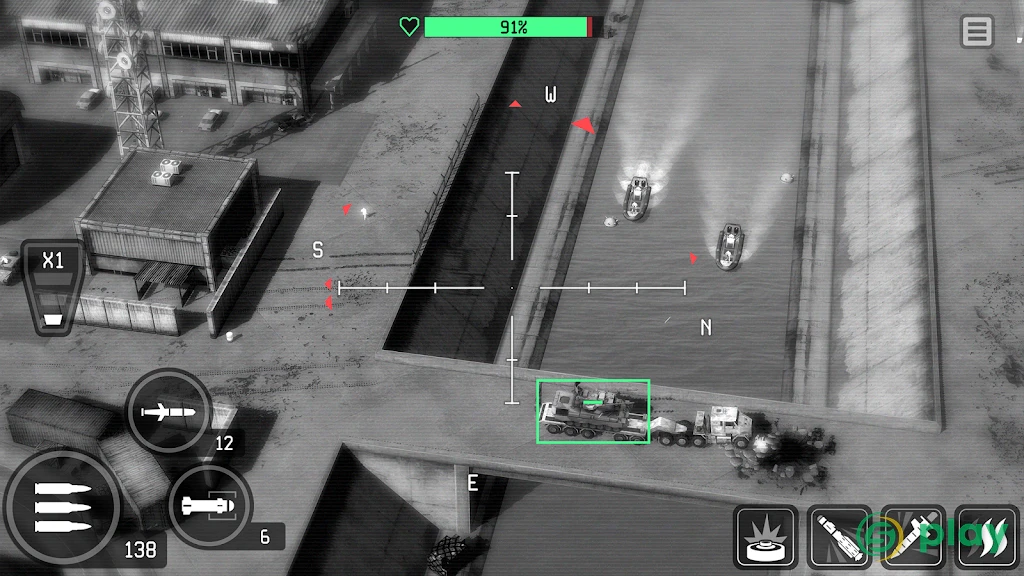 War Drone: 3D-стрелялки — скриншот 8