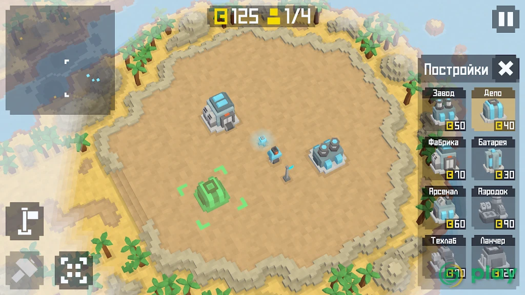 War for Terra – 3D RTS — скриншот 1