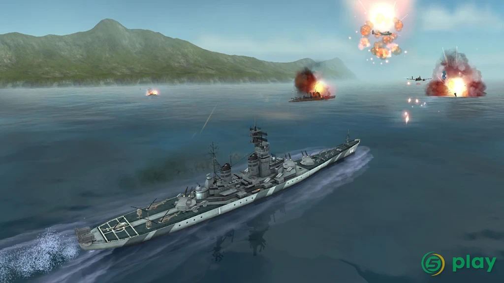 WARSHIP BATTLE: 3D Вторая мировая война — скриншот 2