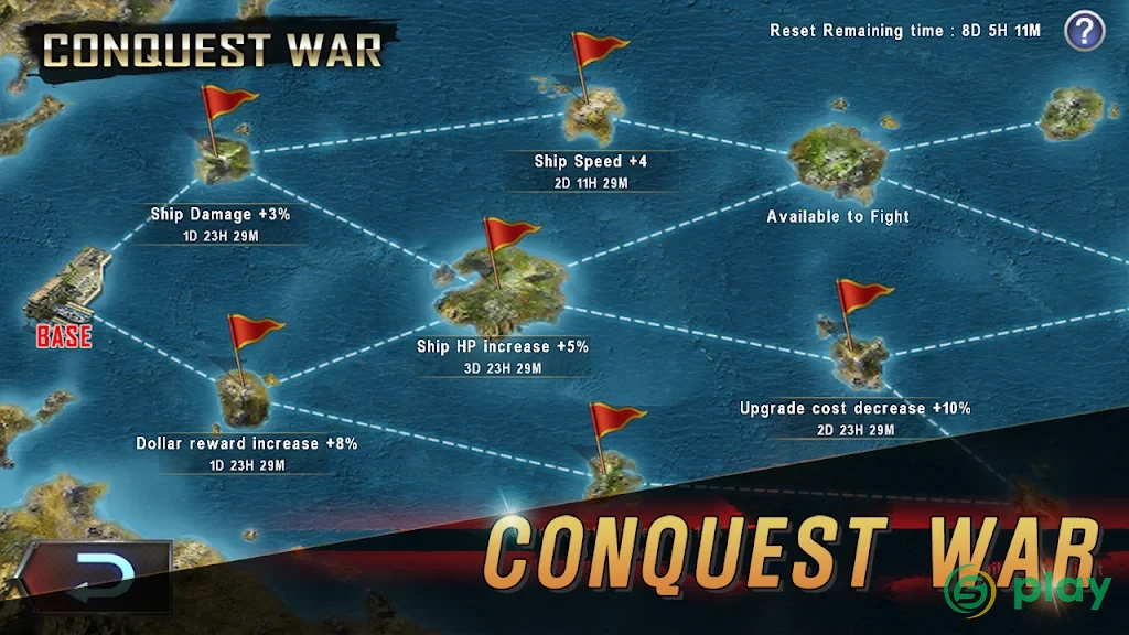 WARSHIP BATTLE: 3D Вторая мировая война — скриншот 4