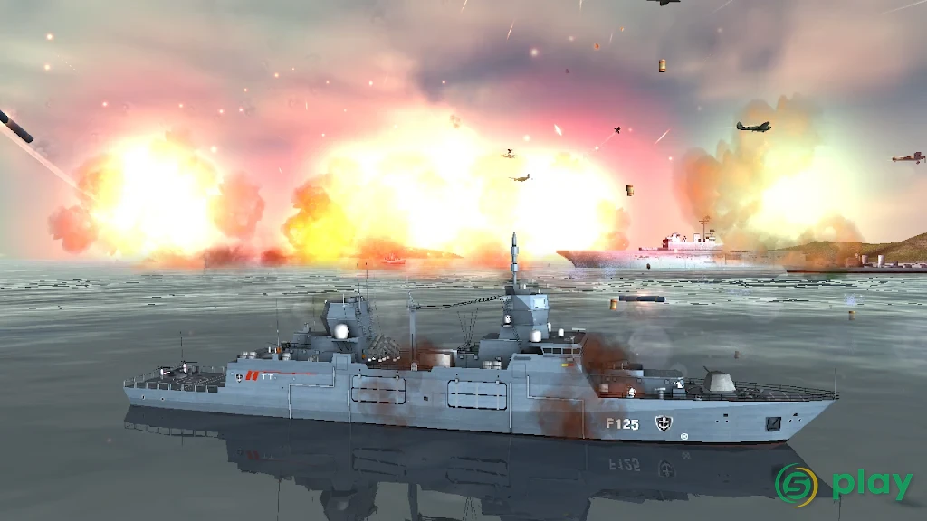 WARSHIP BATTLE: 3D Вторая мировая война — скриншот 7