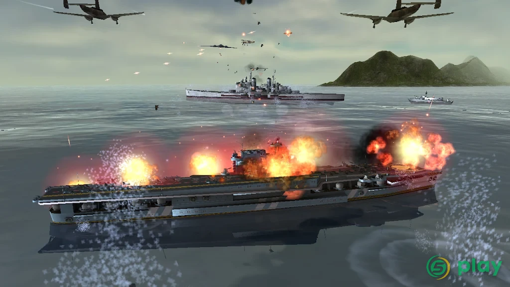 WARSHIP BATTLE: 3D Вторая мировая война — скриншот 8