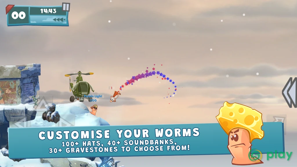 Worms W.M.D: Mobilize — скриншот 2