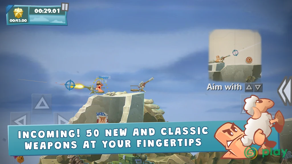 Worms W.M.D: Mobilize — скриншот 3