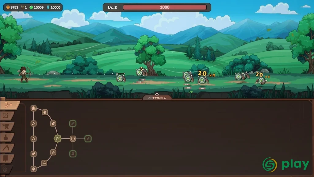Zad Archery: Idle RPG — скриншот 1