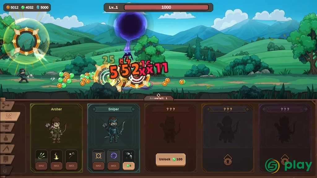 Zad Archery: Idle RPG — скриншот 2
