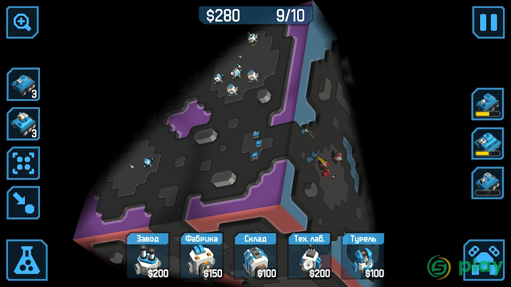 zCube – 3D RTS — скриншот 3