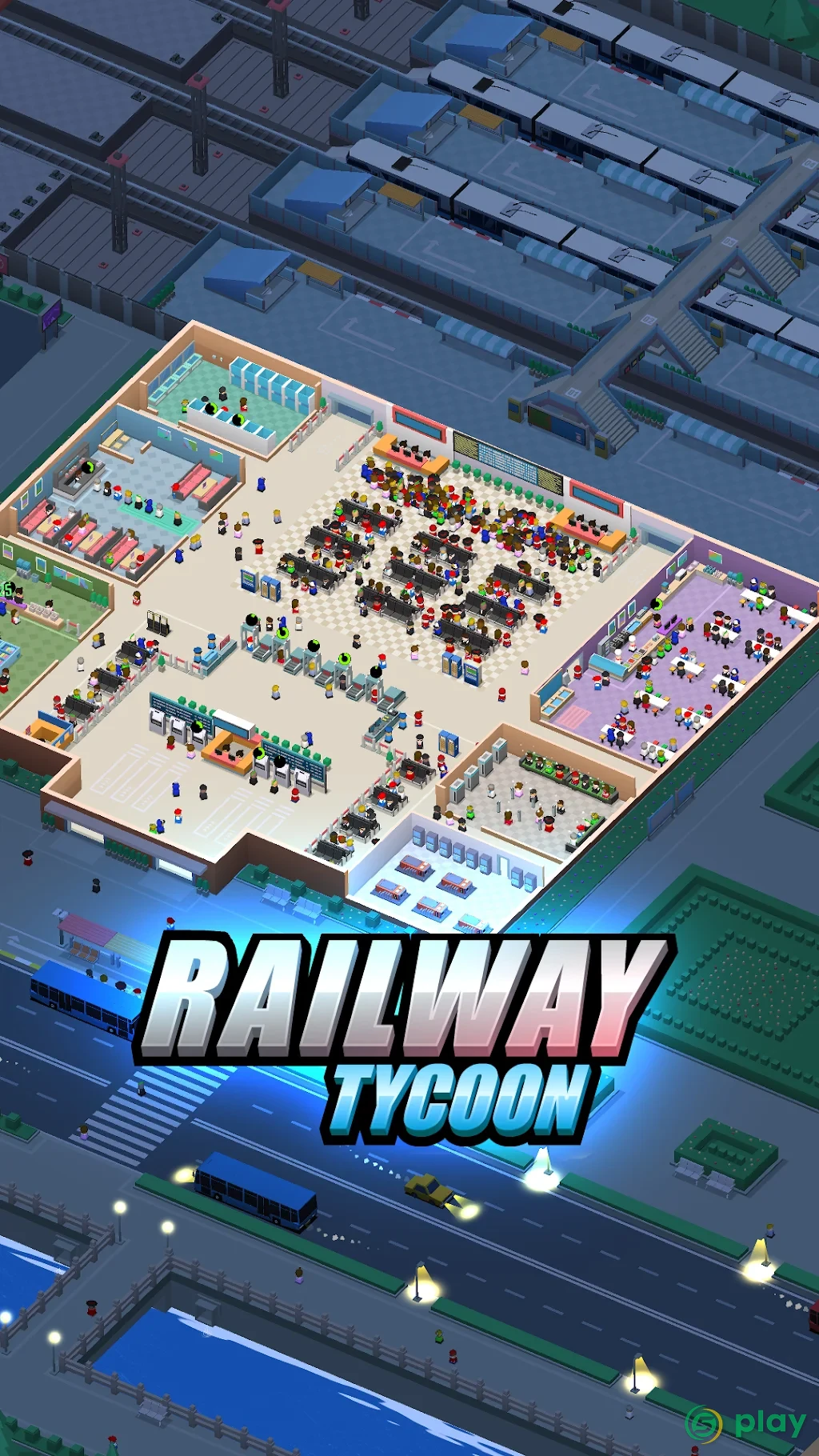 Railway Tycoon – Idle-игра — скриншот 1