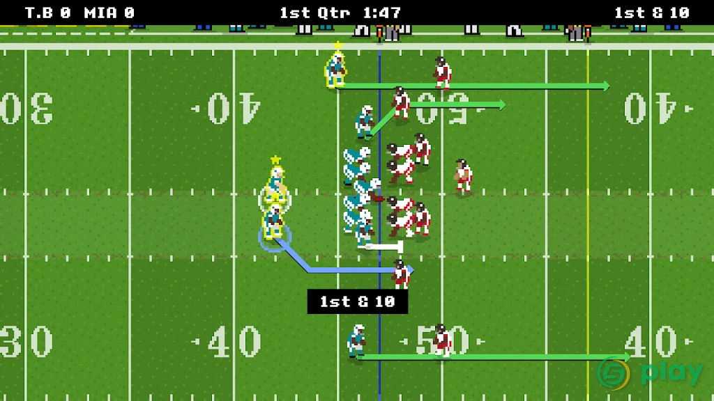 Retro Bowl — скриншот 1