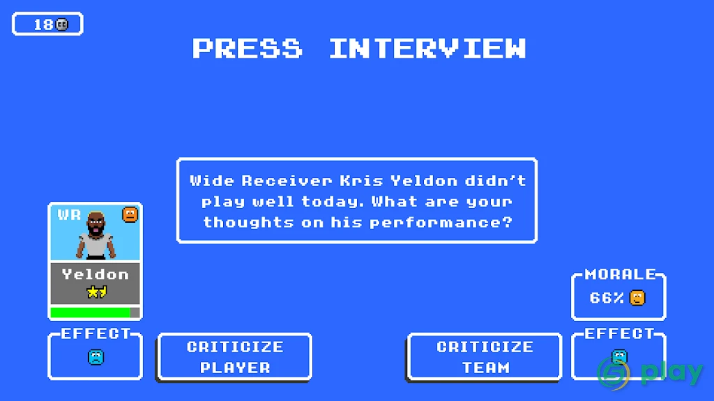 Retro Bowl — скриншот 4