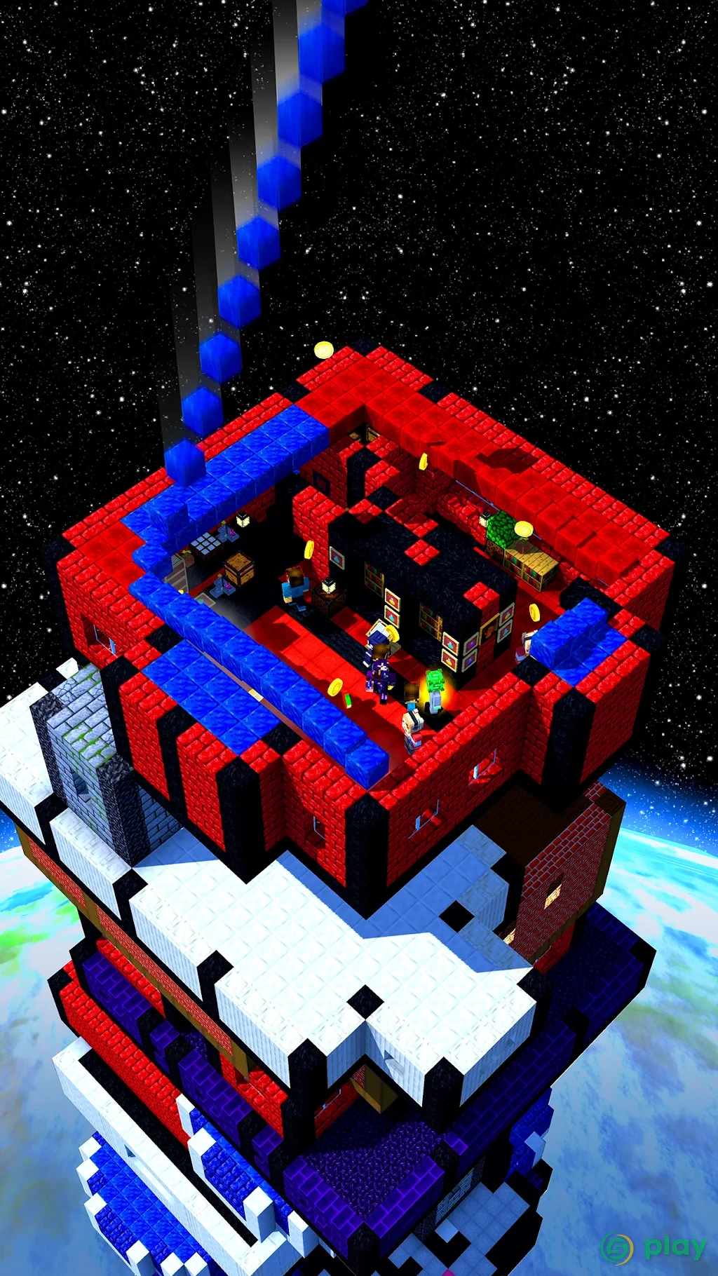 Tower Craft 3D – Строительство блоков идл — скриншот 5