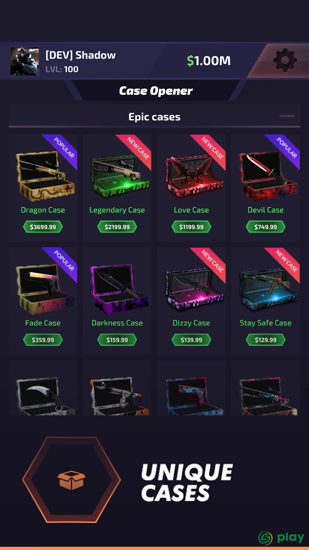 Case Battle: Skins Simulator — скриншот 1