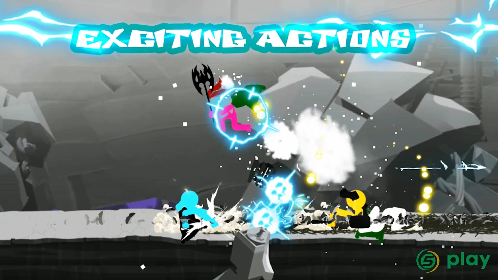 Stickman The Flash — скриншот 1