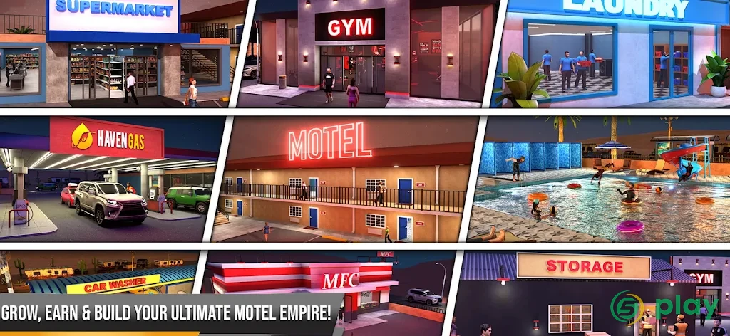 Supermarket & Motel Simulator — скриншот 9