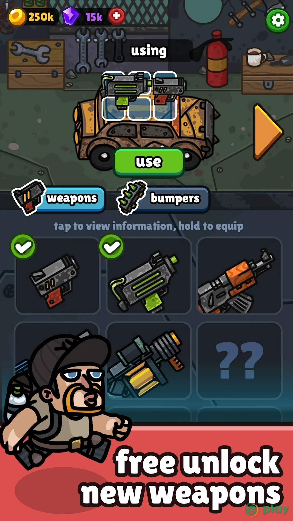 Undead Shooter: Idle Highway — скриншот 2