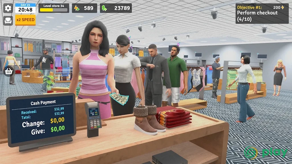 Clothing Store Simulator — скриншот 1