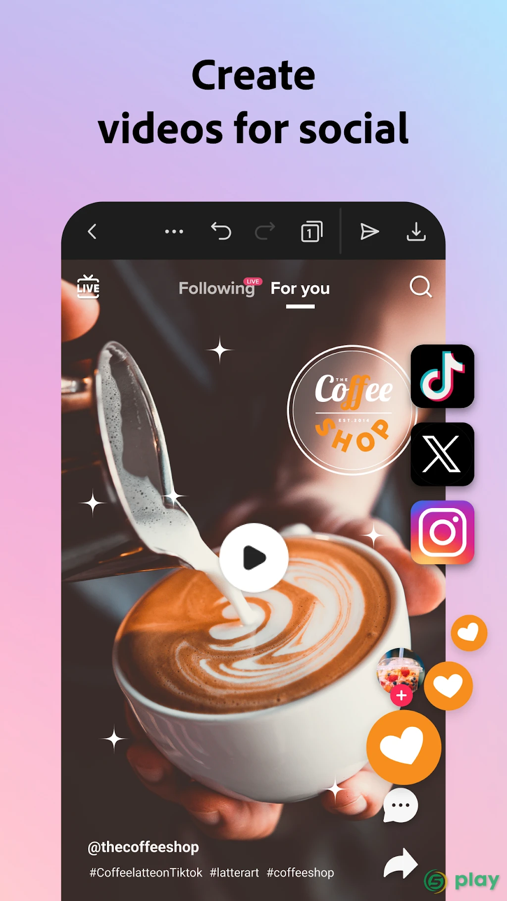 Adobe Express — скриншот 4