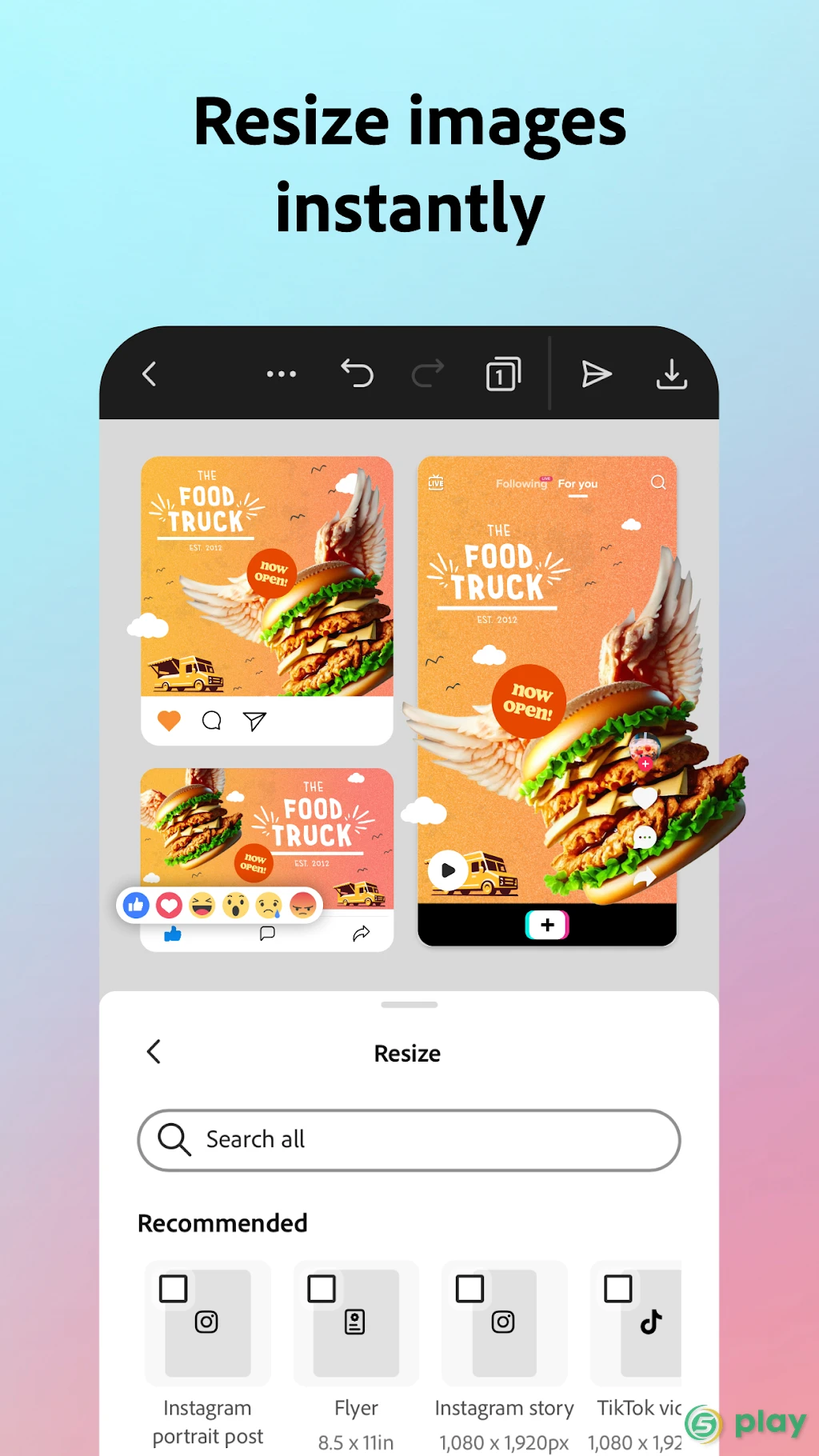 Adobe Express — скриншот 6
