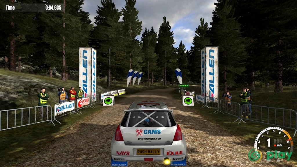 Rush Rally 3 — скриншот 1