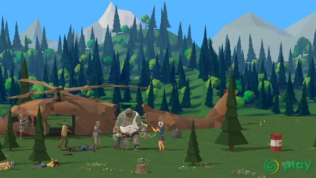 Zombie Forest 3: Underground — скриншот 3