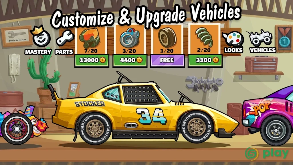 Hill Climb Racing 2 — скриншот 7